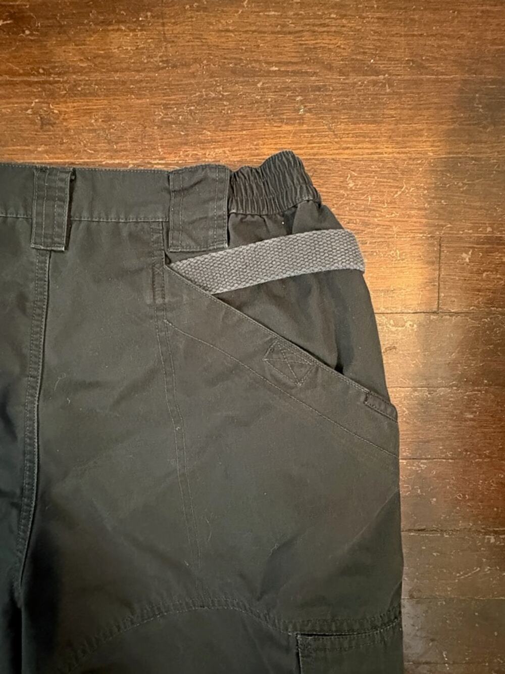5.11 34” Tactical Cargo Shorts Black Utility Elastic Waist - Picture 3 of 7
